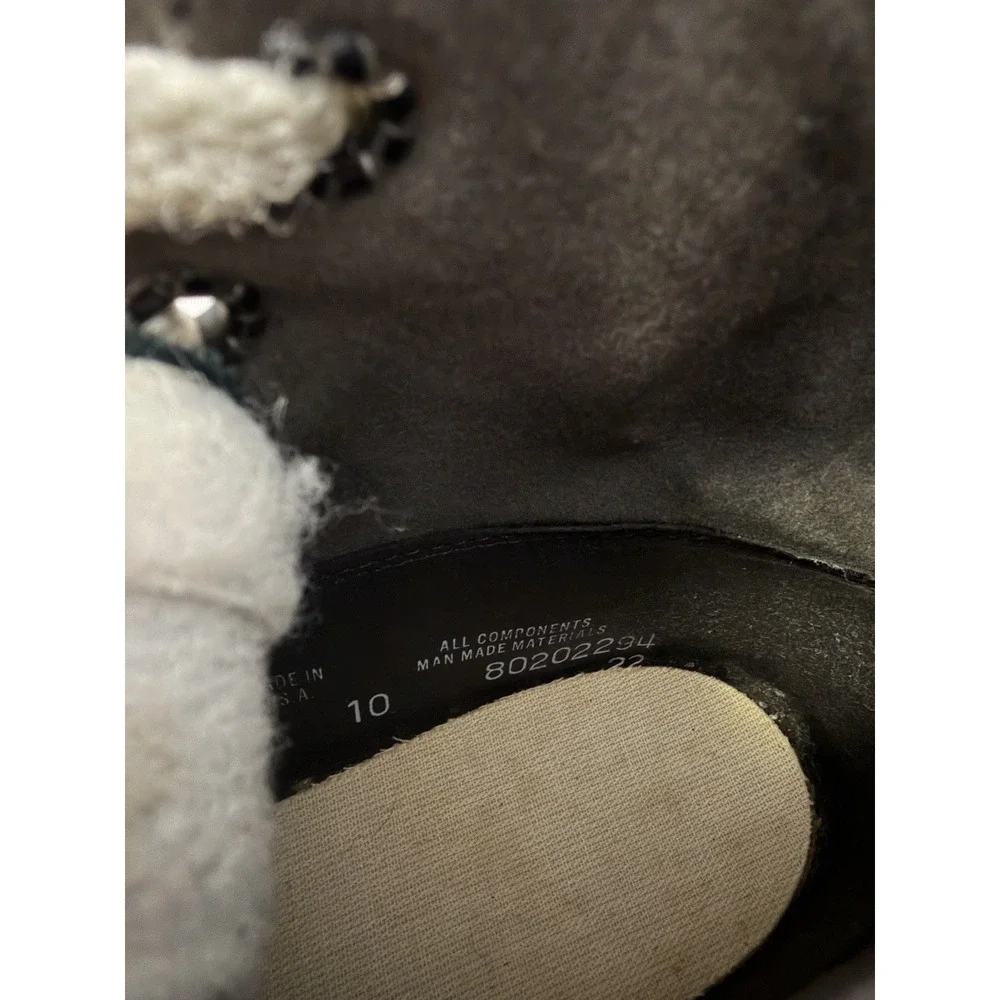 Sherbrooke Ice Hockey‎ Skates Size 10 Black Vintage Lightly Used